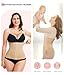 LODAY Waist Trainer Corset Shapewear Tummy Control Body Shaper Waist Cincher for Women Faja Postpartum Belly Band Wrap(M,Beige(hook))