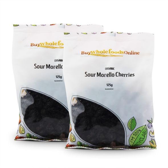 Buy Whole Foods Organic Morello Cherries (Sour) (250g)