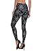HDE Trendy Design Workout Leggings - Fun Fashion Graphic Printed Cute Patterns Spiderweb - S
