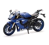 YZF-R1 Motorcycle Blue 1/12 Diecast Model by New Ray 57803C