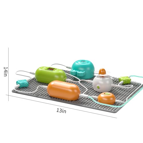 SNAEN Circuits Over 300 Projects Circuit Toy for Kids DIY Electronic Toy, 31 Circuit Parts, Science Game for Boys Girls, Educational Toys for Kids 3+