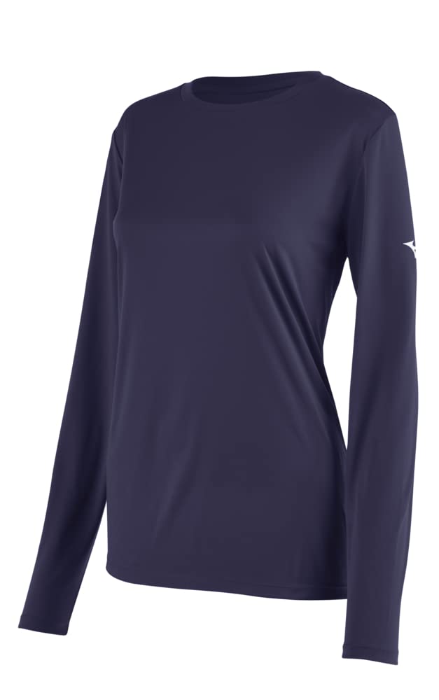 Mizuno Women's Nxt Long Sleeve Tee Navy