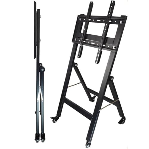 Soporte móvil para TV de 26-55 pulgadas con ruedas ajustable miniatura 1