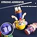 Adhesive Stick dots Two-Sided Sided Mounting Putty Stick Tack for Wall Hanging Crafts Balloons Festival Party Decorations,Clean Removable(100)