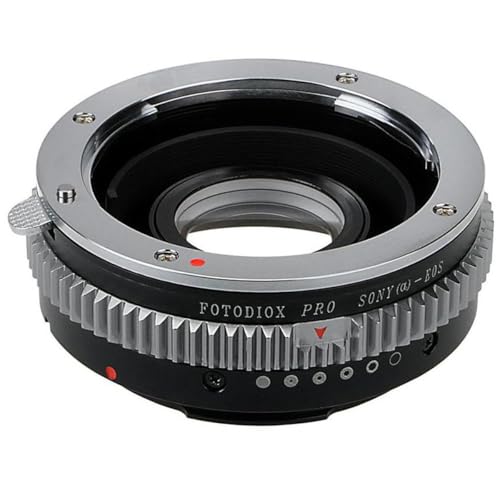 Image of Fotodiox Pro Lens Adapter - Sony Alpha A-Mount (Minolta AF) to Canon EOS (EF /EF-S) With Aperture Control and Gen10 Focus Confirmation Chip