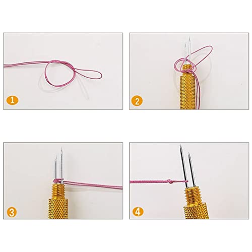 duisoad FUJIE 2 Stück Angelknoten Werkzeug Manueller Angelhaken Angeln Schnelle Nagelknoten Bindewerkzeug Angelzubehör – Bild 6