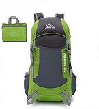 Leicht zu tragen, kann von einem 48 * 27cm Rucksack zu einer 17 * 24cm Handtasche zusammengelegt werden