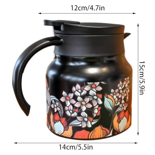Bouilloire isotherme et verseuse hermétique pour boissons chaudes