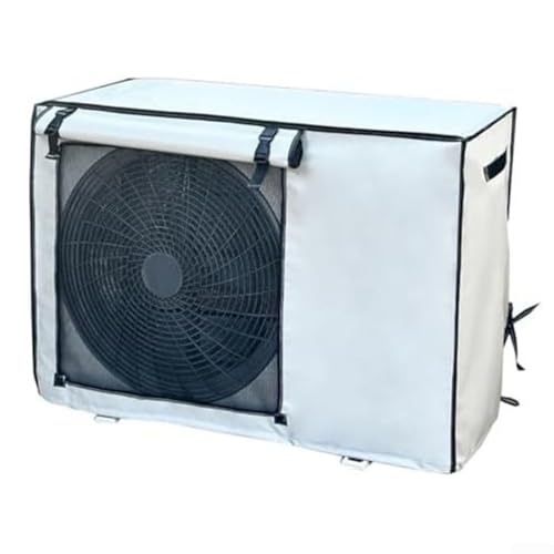 Sandyseptember Funda Impermeable Para Aire Acondicionado Exterior, Resistente Al Sol Y A La Intemperie, Para Unidad De Aire Acondicionado Exterior 98 X 73 X 41