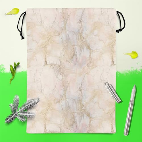 Image of ArtzFolio Pink & Peach | Reusable Sack Bag | Bag for Gym, Storage, Vegetable & Travel