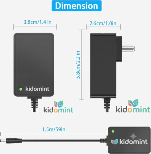 Image of Electric Ride on Auto Cut-Off Charger for Kids Ride-On Car | Battery Charger for Electric Baby Car, SUV Toy Vehicles | Power Adapter Accessories & Parts | Car Battery Charger for SUV Car