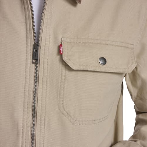 Image of Levi's Men's Workwear Cotton Canvas Corduroy Collar Depot Jacket