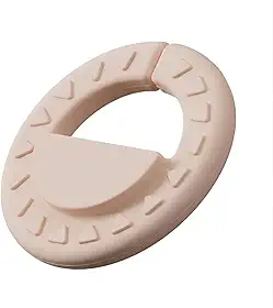 Mordedor de Silicone Life com Textura, Livre de BPA, Material Premium Grau Alimentício, Design Ergonômico, Acessório Versátil e Elegante para o Conforto Diário da Criança