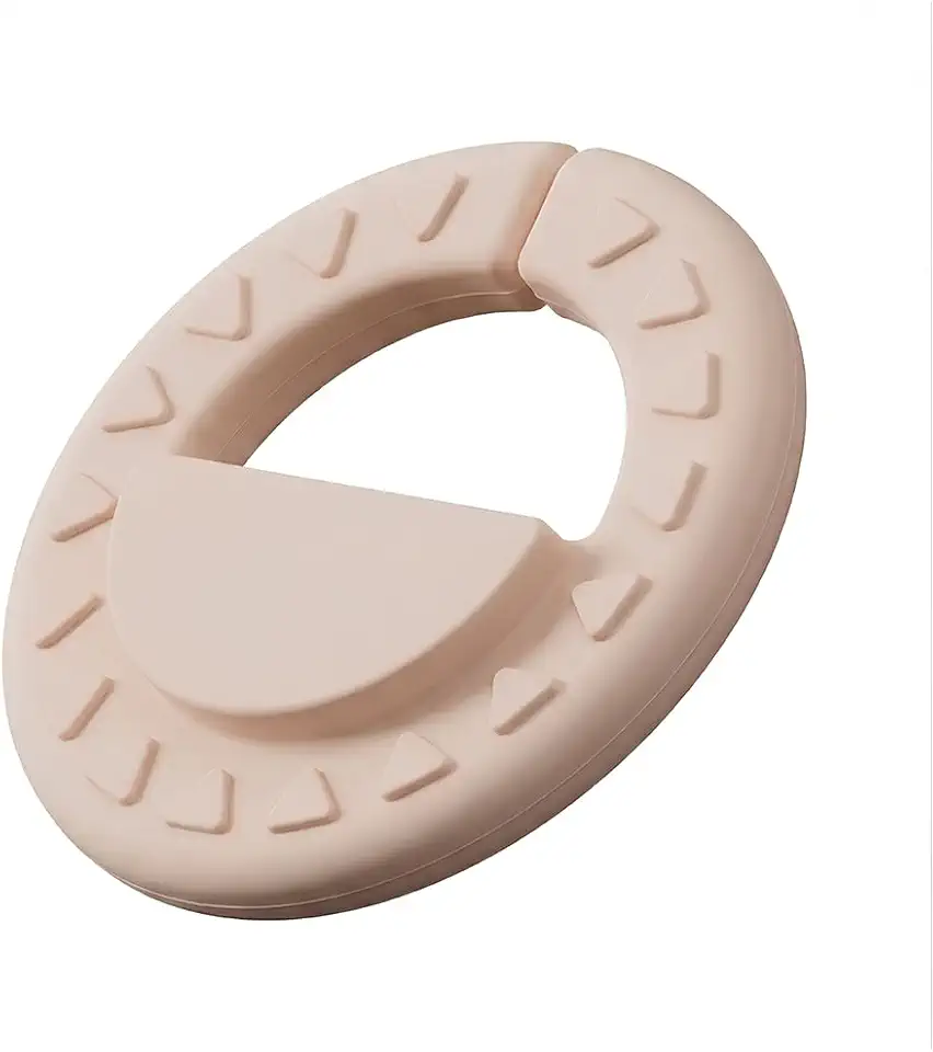 Mordedor de Silicone Life com Textura, Livre de BPA, Material Premium Grau Alimentício, Design Ergonômico, Acessório Versátil e Elegante para o Conforto Diário da Criança