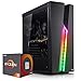 Produktbild Online Gamer PC - AMD Ryzen3 3200G Quadcore bis 4.0GHz Turbo | AMD Vega 8 Grafik | 16GB DDR4 | 500 GB SSD + 1TB HDD (DVD, Sound, LAN) Gaming Computer
