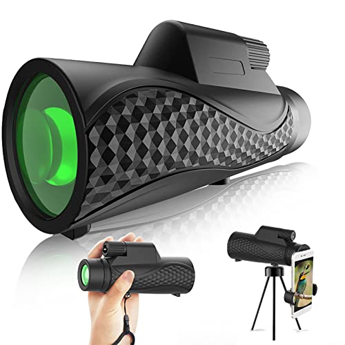Télescope monoculaire 12x42 HD étanche avec trépied et adaptateur smartphone