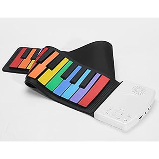 FEFCK 49-Key Roll Piano pour Bébé Et Enfants Matériau De Sécurité Doux Et Antidérapant pour Les Débutants Ou La Pratique De La Puissance des Doigts B - Les Beatles, Paul McCartney, John Lennon, RIngo Starr, George Harrison