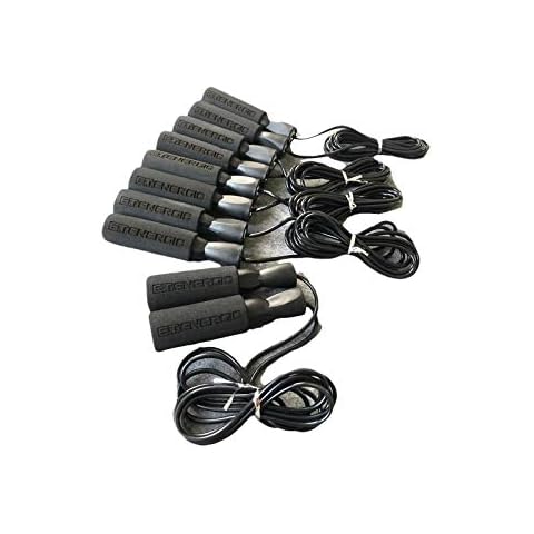 E.T.ENERGIC Jump Rope for Fitness Weighted Workout for Exercise Tangle-Free Rapid Speed Skipping Rope Cover