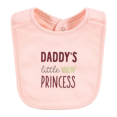 Image of Hudson Baby Unisex Baby Cotton Bibs, Mommys Bestie, One Size
