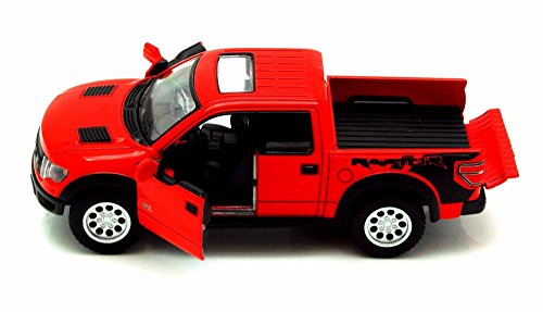 Kinsmart 2013 Ford F-150 Svt Raptor Supercrew 1/46 Red- Multi Color