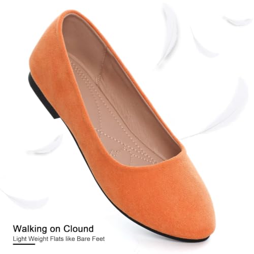 Image of SAILING LU Casual Shoes for Women Dressy Ballet Flats