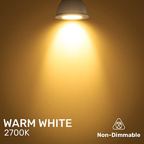 paul russells GU10 LED Bulbs, 7W 560lumens, 75Watt Equivalent GU10 Spotlight Bulbs Replacement, 36° Narrow Beam - Image 2