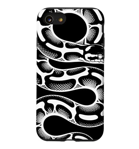 Ball Python ���[�t ���o�[ �w�r �O���t�B�b�N �� �X�}�z�P�[�X iPhone SE (2020) / 7 / 8 �p