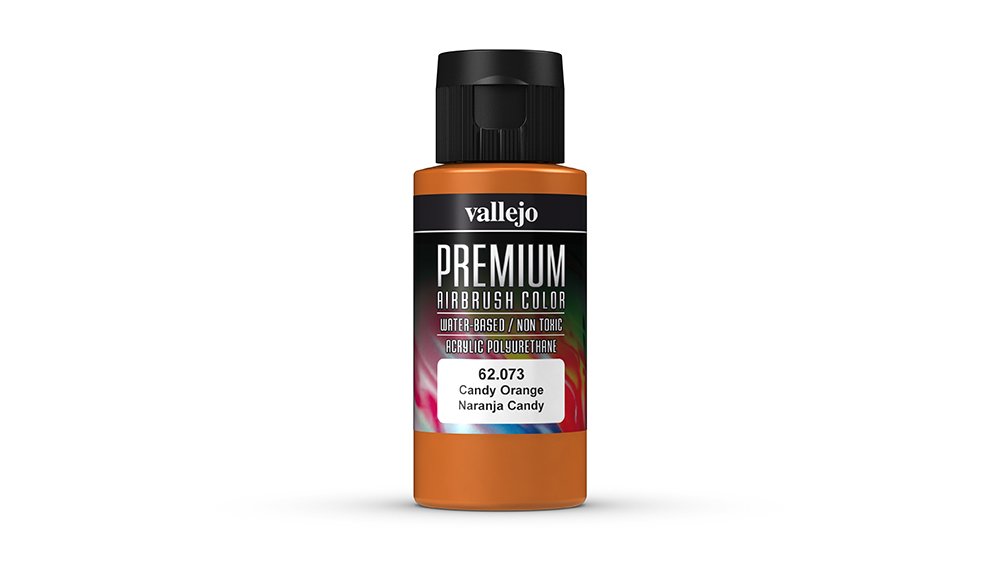 Vallejo Premium Color 60 ml Paint - Candy Orange