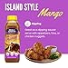 World Harbors Island Mango Sauce & Marinade - Low-Calorie, Sweet & Tangy Perfect Sauce for Chicken, Fish, Beef, Wings, Dipping, Stir-Frying, Salad Dressing. Made in USA 16-Fl Oz Bottle (Pack of 3)