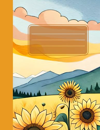 Independently published Journal Watercolor Sunflower