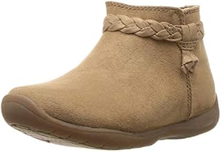 Stride Rite Girls' Finley Ankle Boot, Brown, 10 M US Toddler
