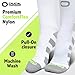 Crucial Compression Socks for Men & Women (20-30mmHg) - Best Graduated Stockings for Running, Athletic, Travel, Pregnancy, Maternity, Nurses, Medical, Shin Splints, Support, Circulation & Recovery