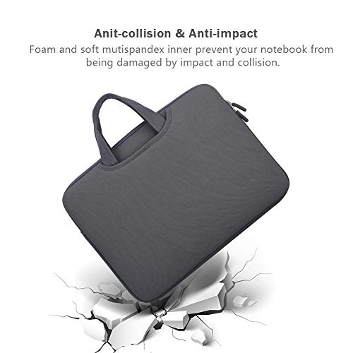 Capa para notebook, bolsa para laptop, capa anticolisão, proteção total, 3 camadas de capa para lapt