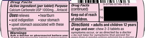 Miniatura 5 de GSK Consumer Health Tums Ultra Strength, bayas surtidas