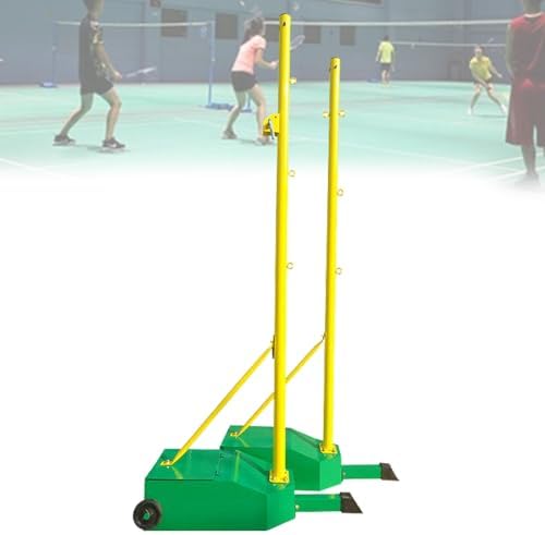 Freestanding Badminton Net Set with Weighted Base - Perfect for Backyard, Park, School & Indoor/Outdoor Use - Easy Setup, Durable & Stable for All Ages