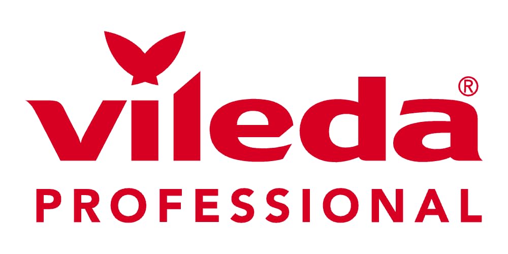 Vileda Professional Eimer 22l länglich mit 8 Farbclips | Packung (1 Stück)