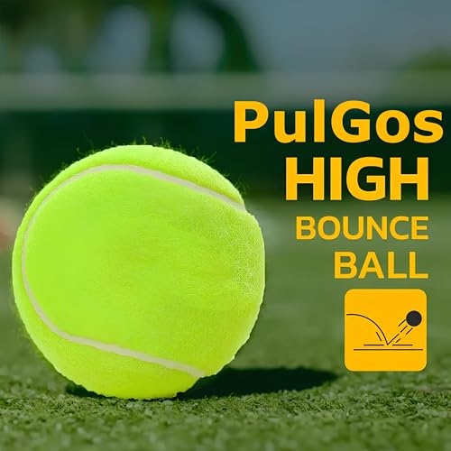 Image of PulGos Cricket Ball for Street Match & Soft Tennis - Lightweight Durable Ball for Tournament, Gully Cricket, Tennis Cricket Practice & Street Play