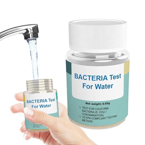 Kit para prueba de agua potable: kit para análisis de agua del grifo para agua potable, herramienta de prueba de agua de alta precisión para piscinas, lagos, ríos, spas, kit de prueba para