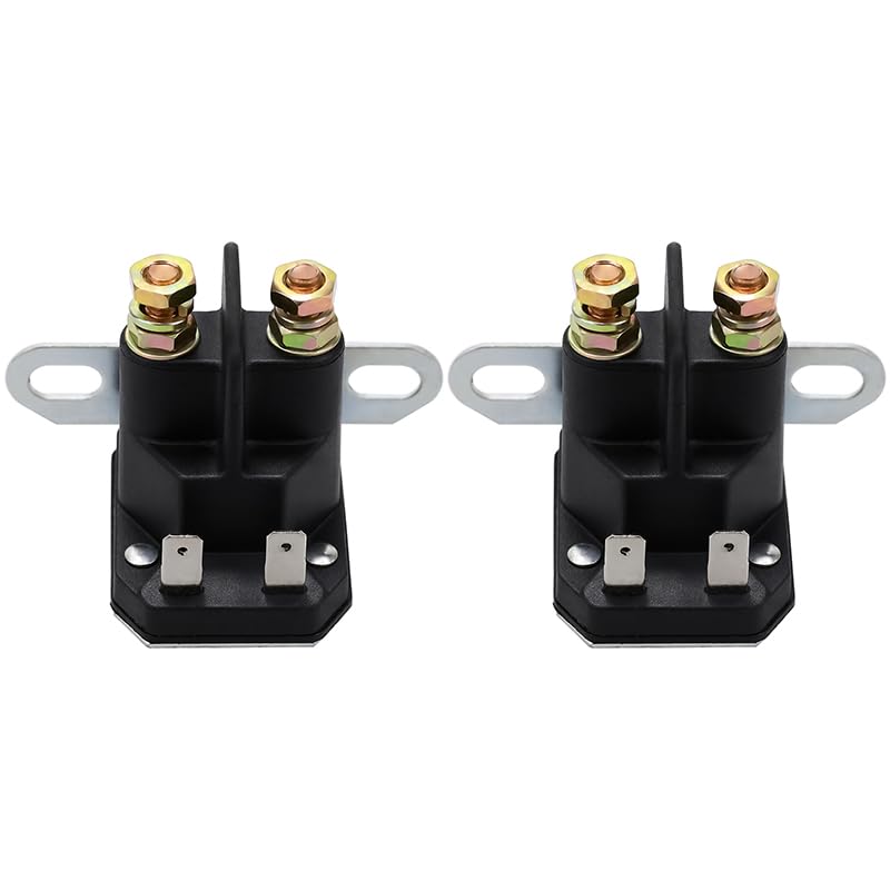 1/2 Pieza de Arranque para 862-1211-211-16 AM138068 725-04439 para MTD para Cub para Cadet para Tractor cortacésped John Deere(2 pcs)