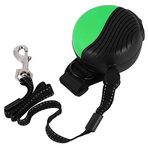Pet Dog Leash -0,6 * 140 cm para cães de estimação Nylon ajustável loop de treinamento coleira de ch