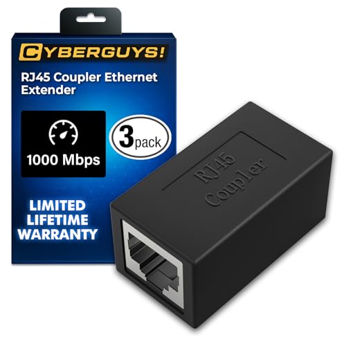 Cable Ethernet Cat8 plano trenzado 10 pies con extensores RJ45 miniatura 3