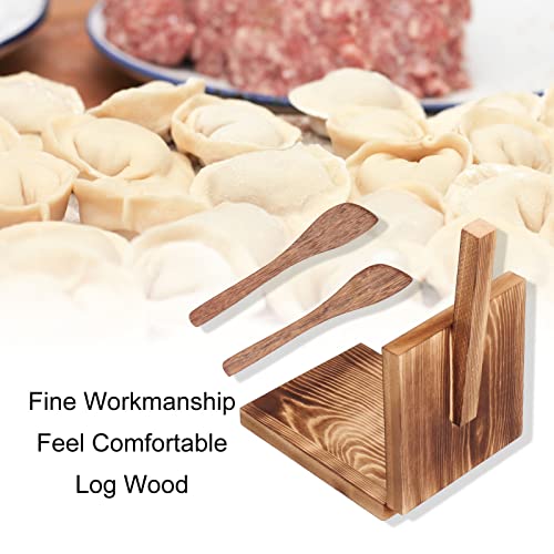 Bordstract Wood Tortilla Press, 5.1 X 6.3 X 8.6In Large Pataconera, Manual Taco Tortilla Maker Flour Dough Presser, For Pancakes Mashed Potato Pizza Pastry Pie #TOP1