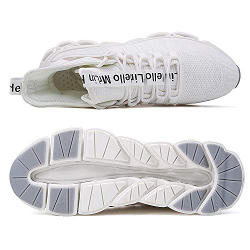 Image of Hello MrLin Men's Running Shoes Non Slip Athletic Tennis Walking Blade Type Sneakers Hip Hop