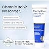 Dermeleve Steroid Free Anti-Itch Cream | Extra Strength for Psoriasis, Seborrheic Dermatitis, Viral Rash, Bug Bites, Allergy, Chronic Hives, Neuropathy (Nerve) | Full Body Itch Relief | 2 oz (1 Pack)