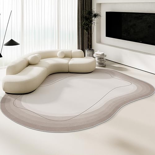 Tapis géométrique irrégulier doux et antidérapant A 180X240cm