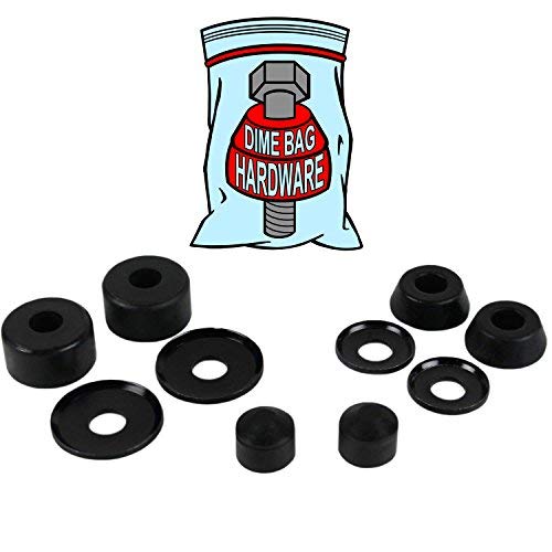 Dime Bag Hardware 98ABUSH/WASH/PIV KIT Skateboard Truck Rebuild Kit Bushings Washers Pivot Cups cover