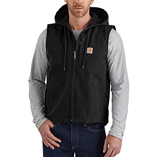 Carhartt Men's Knoxville Vest (Regular and Big & Tall Sizes), Black, Large