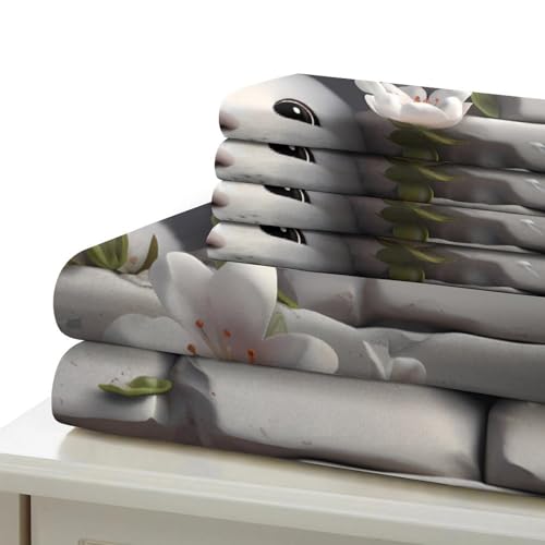 Parure de lit chiot mignon en microfibre haut de gamme avec impression 3D durable