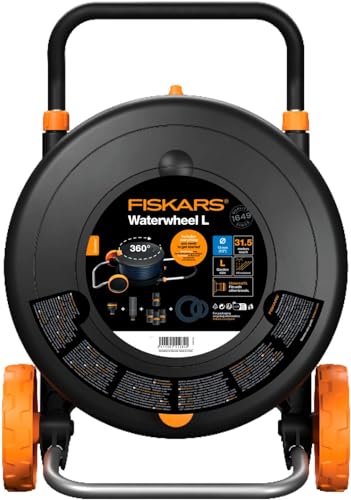 Dévidoir sur roulettes Confort 12 tuyau de 30m + 1 5m Ø13 mm FISKARS - vue 7