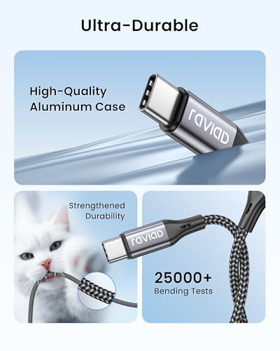 USB C-kabel 3 stuks 0.3m 1m 2m nylon snellaadkabel 5V/3A 480Mbps voor Galaxy S22 S21 S20 Note Huawei Redmi - Afbeelding 5